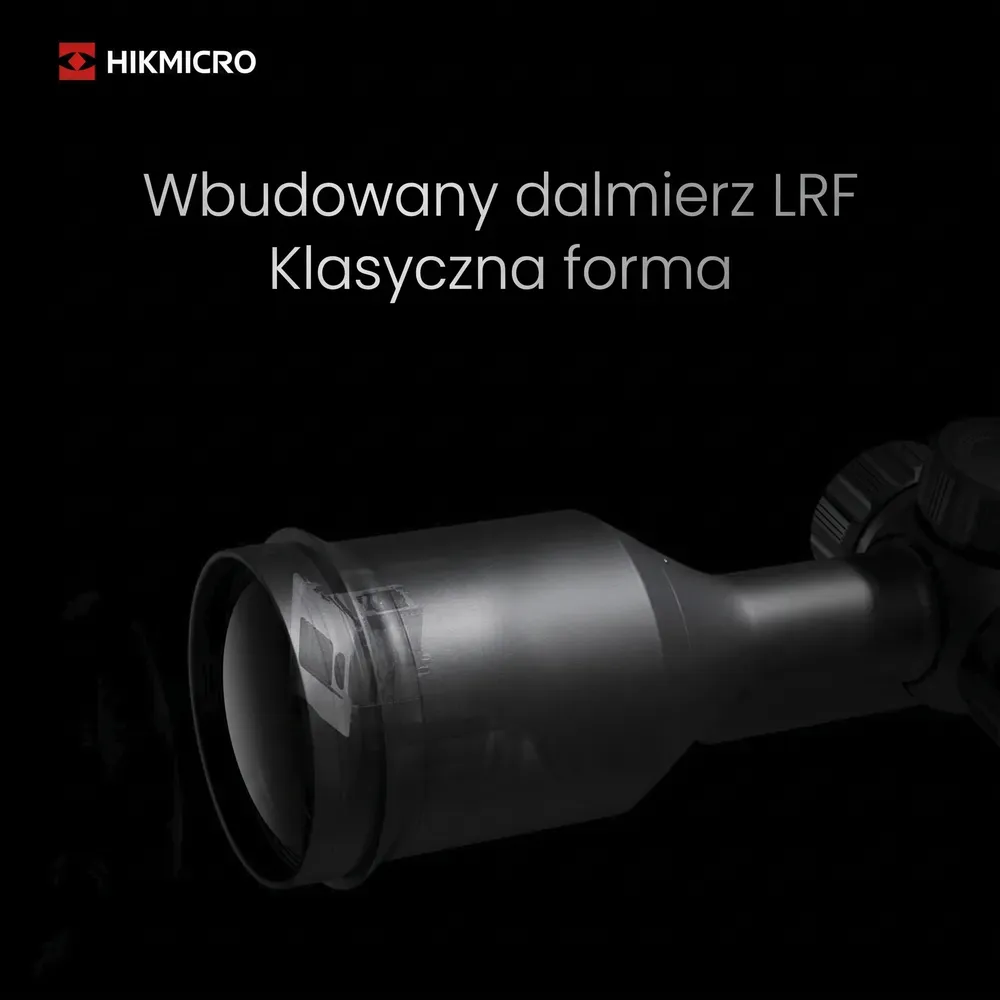 Luneta termowizyjna HIKMICRO Stellar SQ50L 4.0 ze zintegrowanym dalmierzem LRF 1200 m
